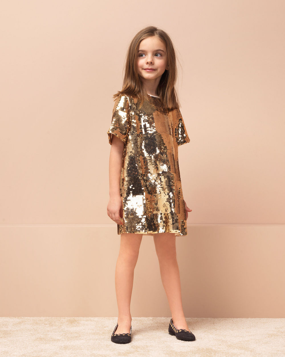 Chloé Sequined Crepe Party Dress