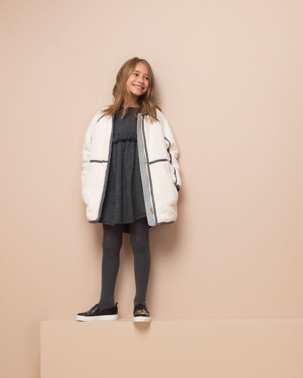 Chloé Plush And Cotton Padded Coat