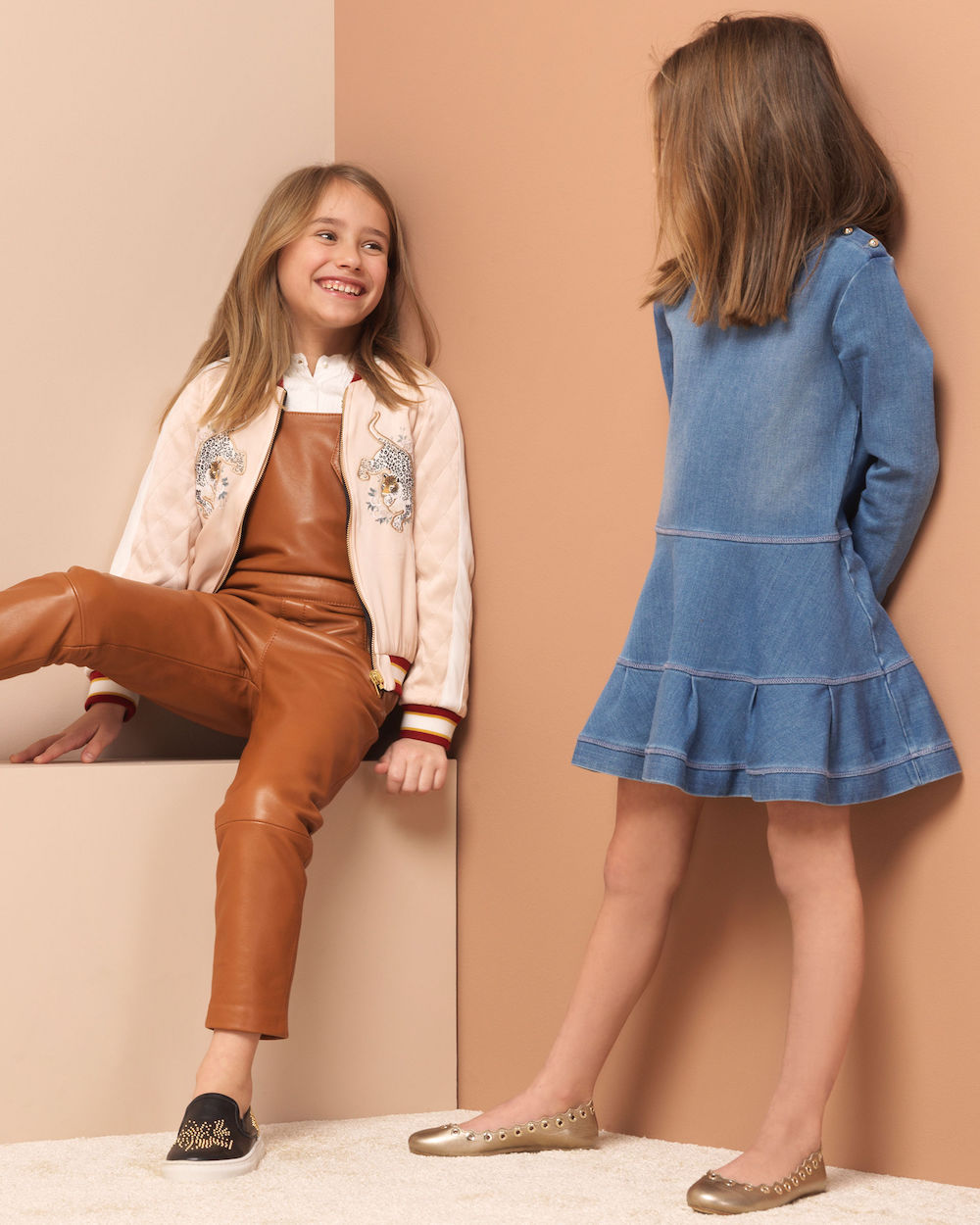 Chloé Stretch Denim Dress