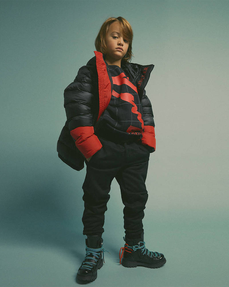 Moncler Children's Drake Hooded Nylon Down Jacket