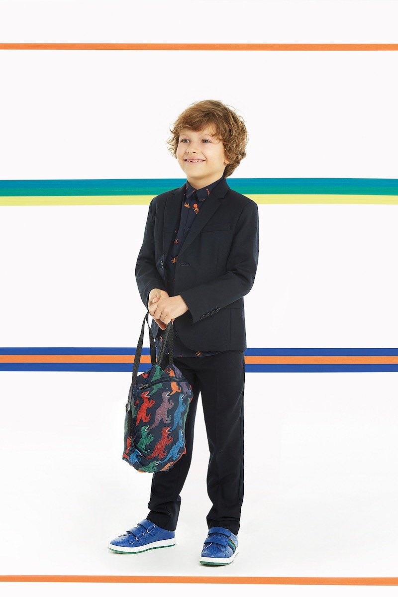 Paul Smith Boys' Navy 'A Suit To Smile In' Wool Blazer
