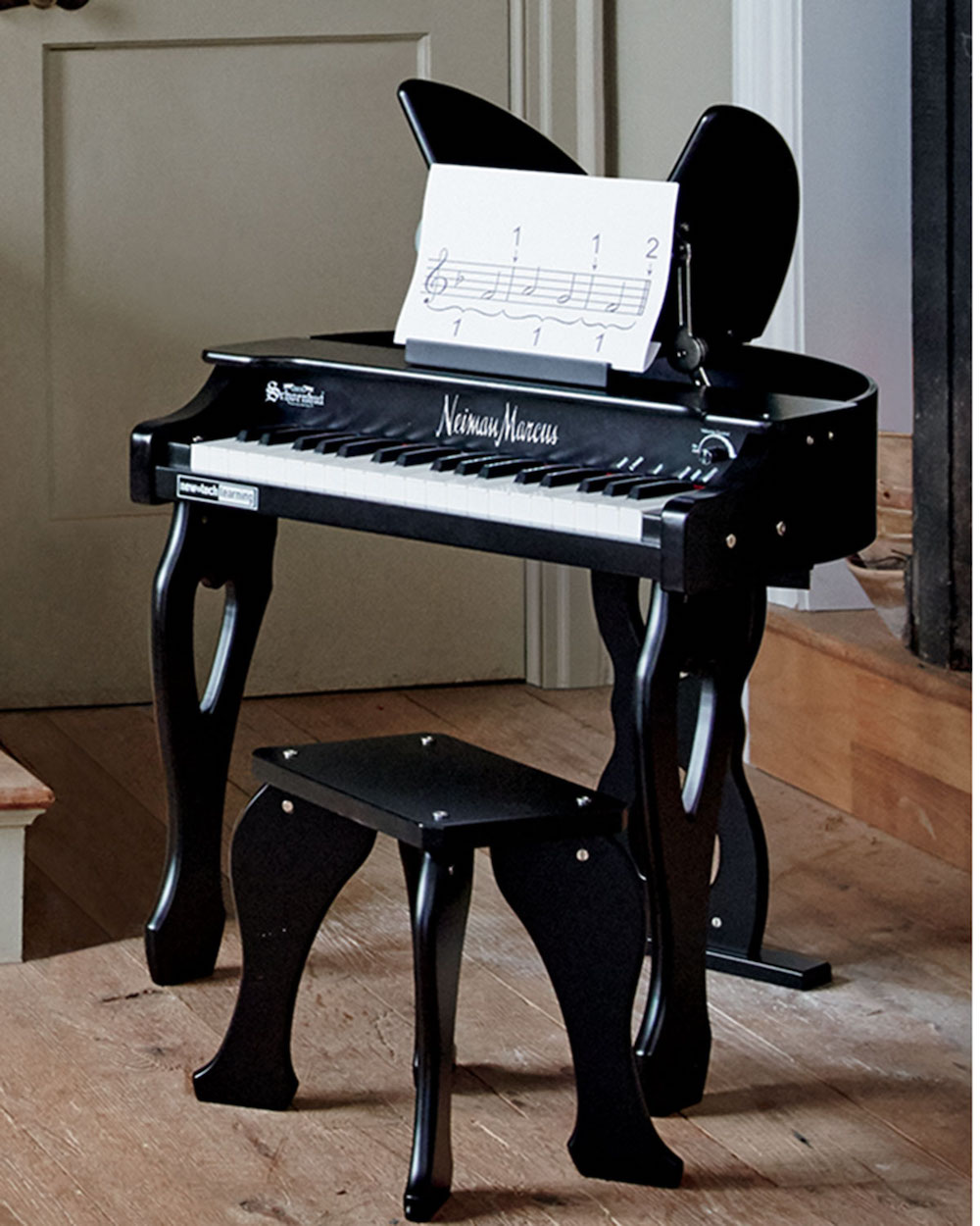 Schoenhut 37-Key Electronic Butterfly Piano & Bench