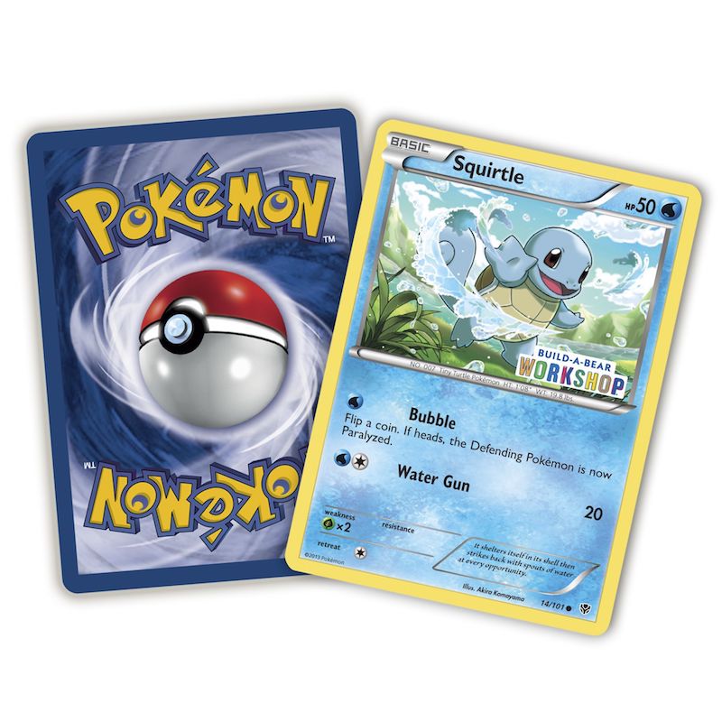 Pokémon Build-A-Bear Workshop Exclusive Squirtle Bundle