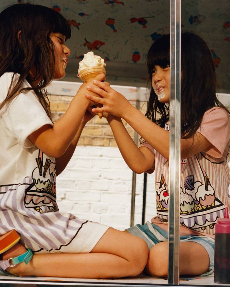 Stella McCartney Kids Bongo Ice Cream Dress